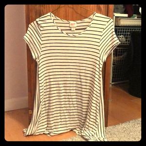 striped long shirt